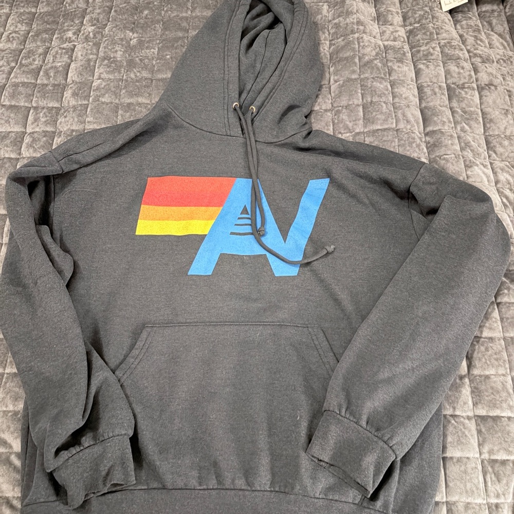 Aviator Nation Charcoal Hoodie